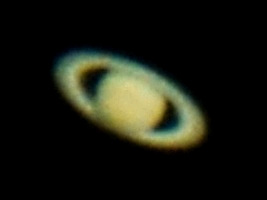 Saturn vor der Bedeckung