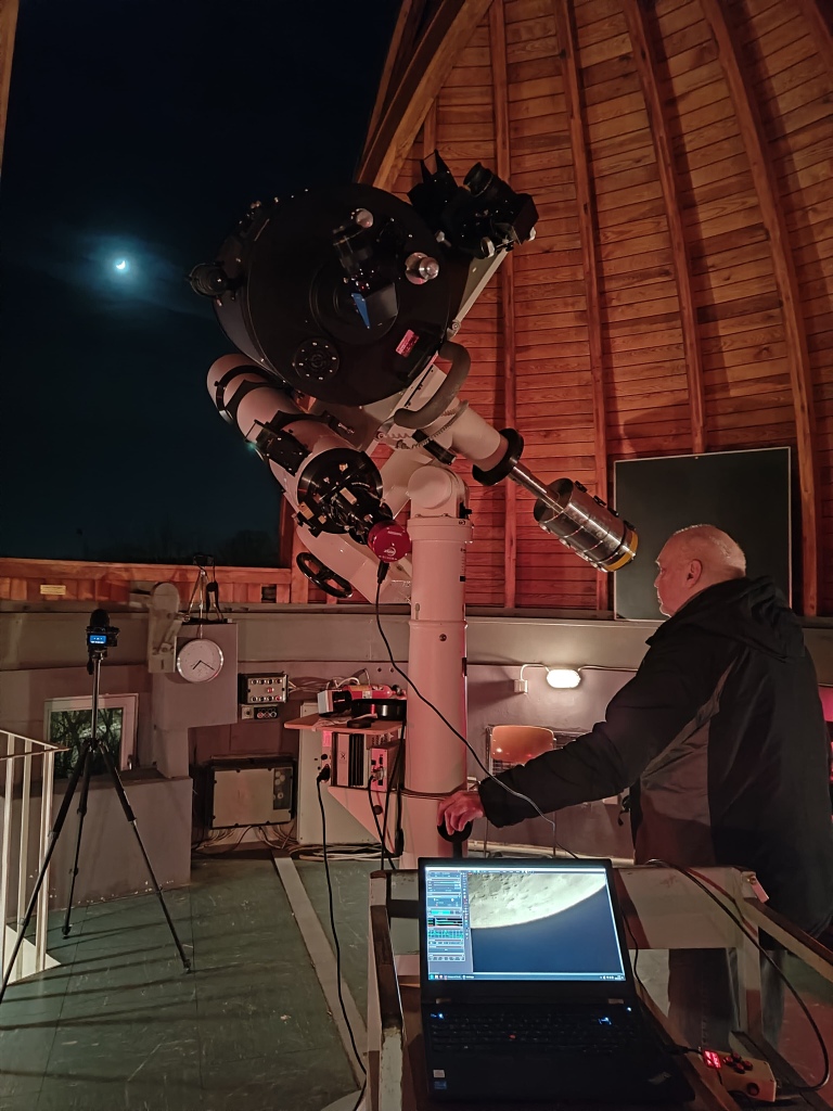 Warten auf den Austritt