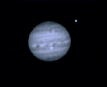Jupiter im Methanband