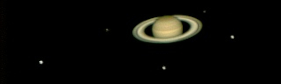 Saturn mit Monden Saturn mit Monden
