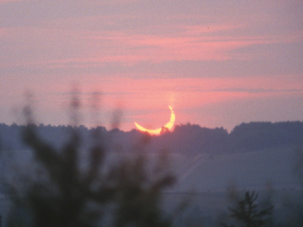 Sonnenaufgang 05:26 Uhr in Estenfeld
