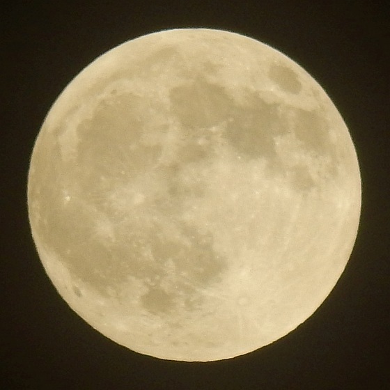 Vollmond am Vorabend