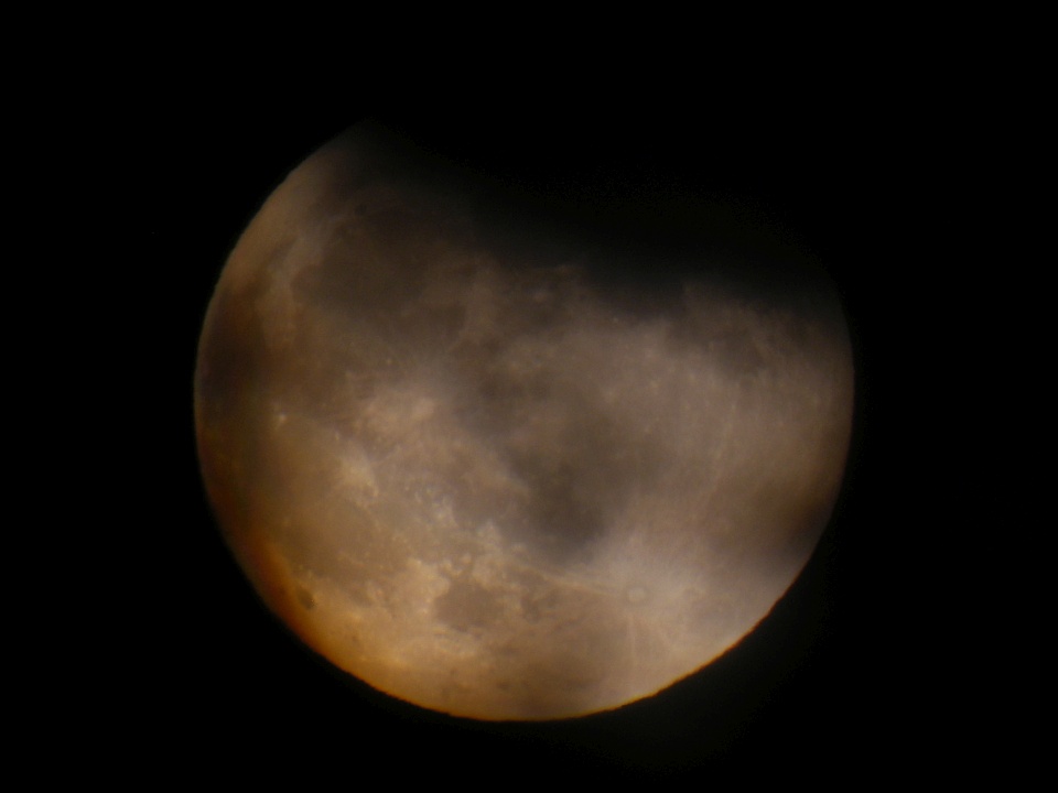 Mond um 17:03 Uhr