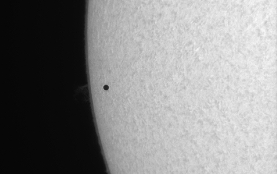 Merkur vor der Sonne